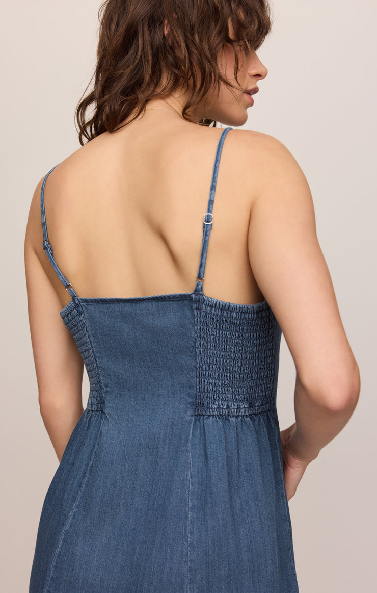 Z SUPPLY Women's Dresses Z Supply Angel Eyes Denim Mini Dress