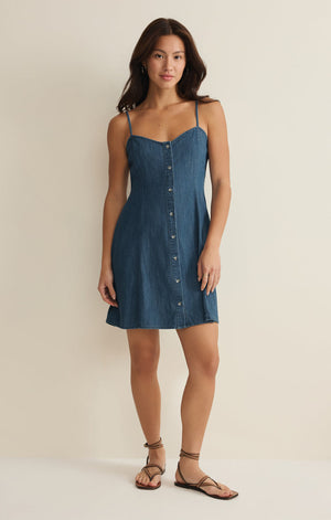 Z SUPPLY Women's Dresses Z Supply Angel Eyes Denim Mini Dress