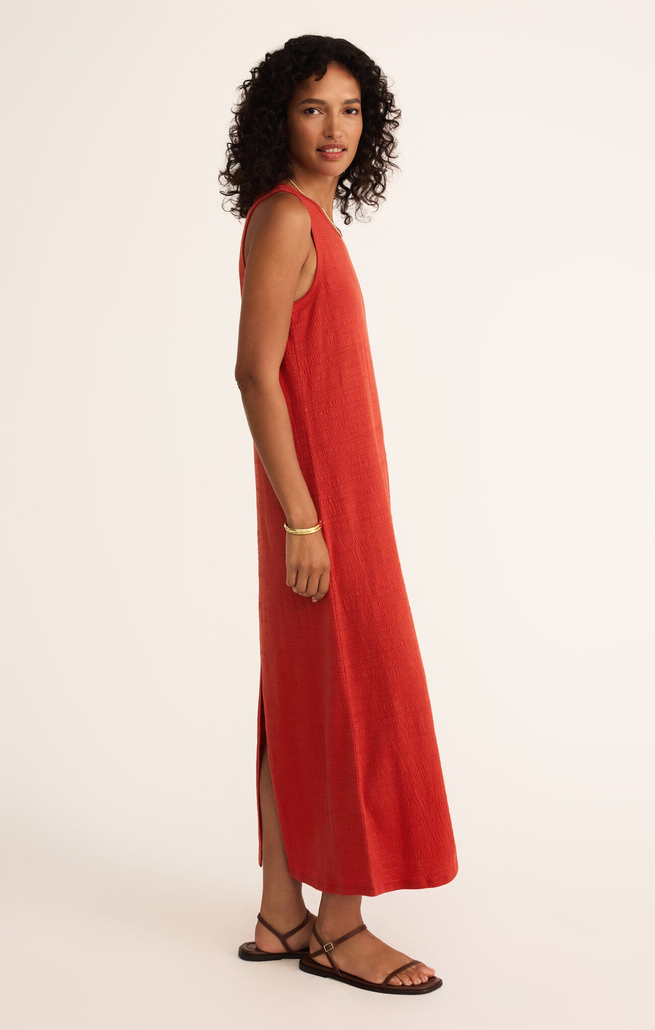 Z SUPPLY Women's Dresses Z Supply Mystic Textured Midi Dress || David's Clothing