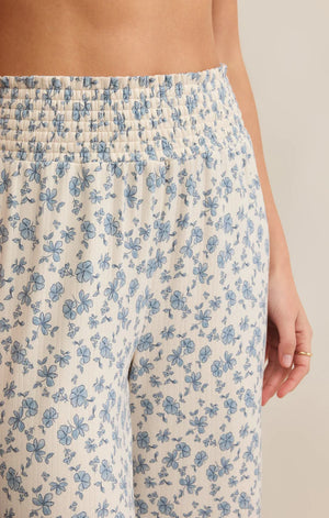 Z SUPPLY Women's Pants Z Supply Dawn Smocked Ditsy Floral Pant