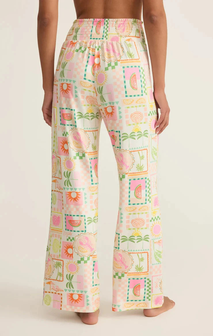 Z SUPPLY Women's Pants Z Supply Dawn Smocked Soleil Pant || David's Clothing