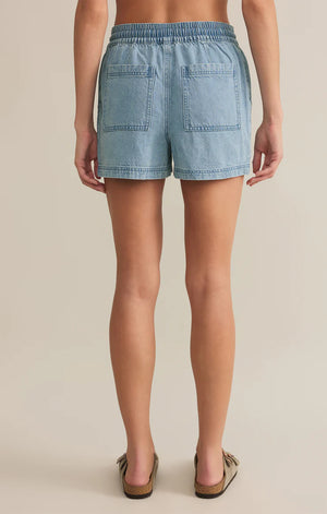 Z SUPPLY Women's Shorts Z Supply Summerland Luxe Soft Denim Short || David's Clothing