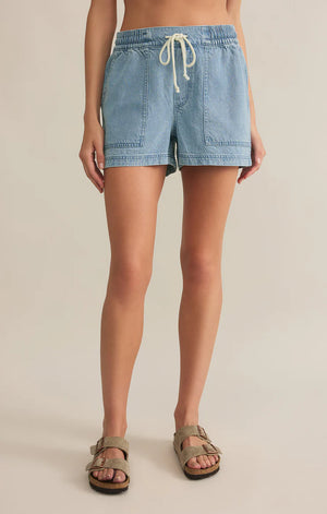 Z SUPPLY Women's Shorts Z Supply Summerland Luxe Soft Denim Short || David's Clothing