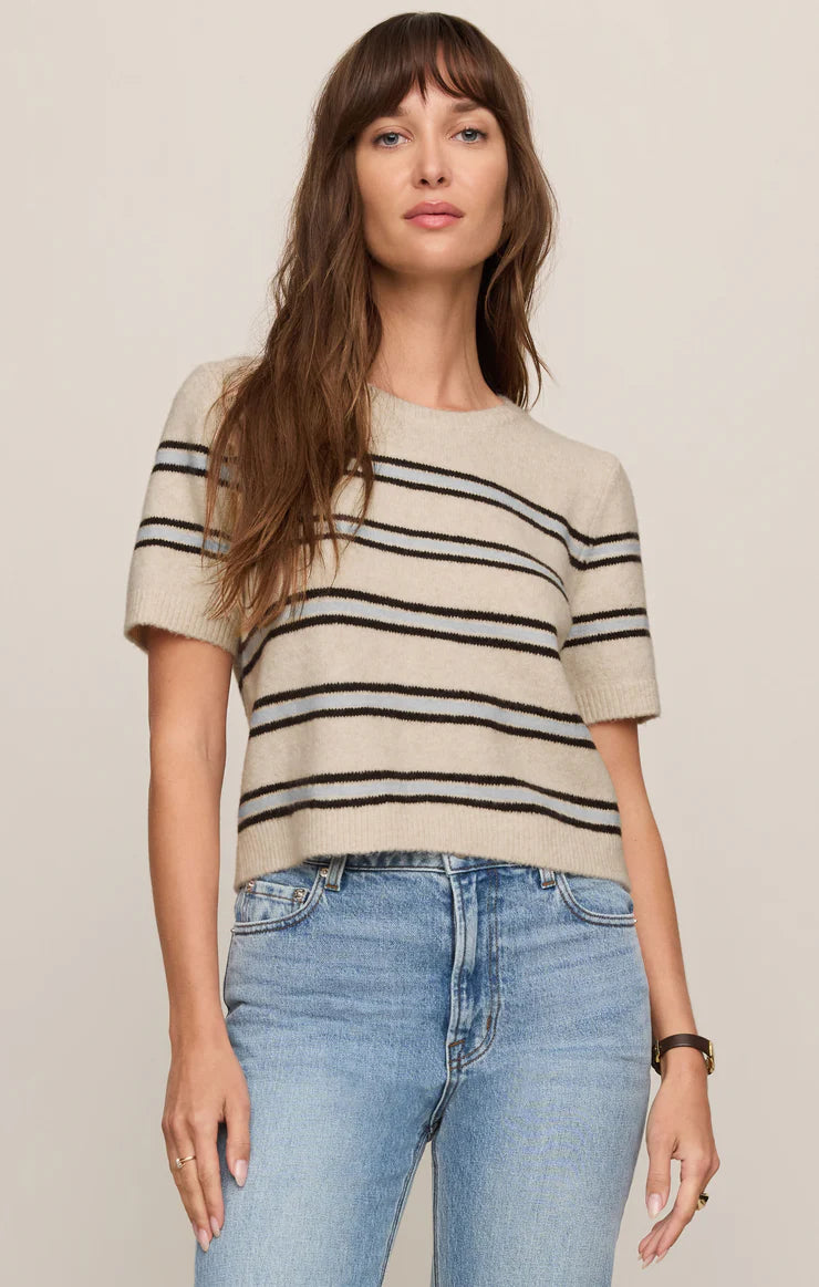 Z SUPPLY Women's Sweater Z Supply Gatewood Stripe Sweater Tee