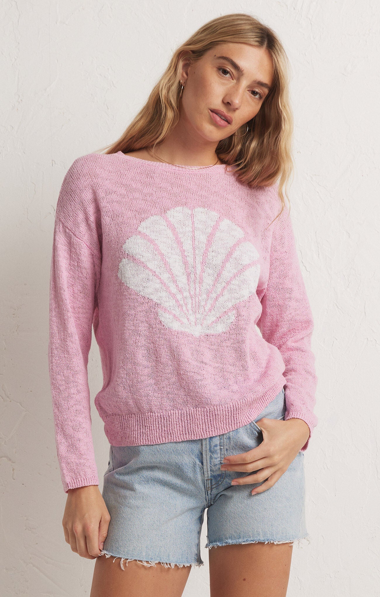 Z SUPPLY Women's Sweaters Z Supply Shell Yeah Sweater || David's Clothing
