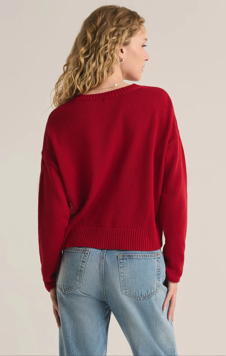 Z SUPPLY Women's Sweaters Z Supply Sienna Merry Sweater || David's Clothing