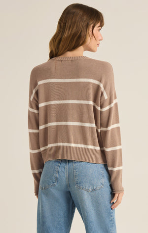 Z SUPPLY Women's Sweaters Z Supply Sienna Stripe Sweater || David's Clothing