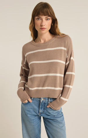 Z SUPPLY Women's Sweaters Z Supply Sienna Stripe Sweater || David's Clothing