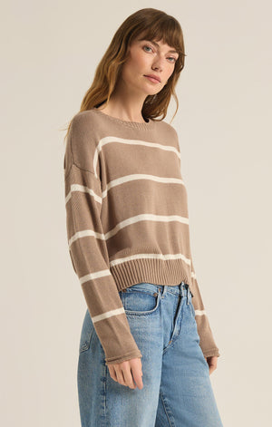 Z SUPPLY Women's Sweaters Z Supply Sienna Stripe Sweater || David's Clothing