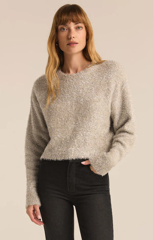 Z SUPPLY Women's Sweaters Z Supply Tinseltown Cropped Sweater || David's Clothing