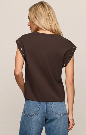 Z SUPPLY Women's Top Z Supply Camino Grommet Muscle Tee