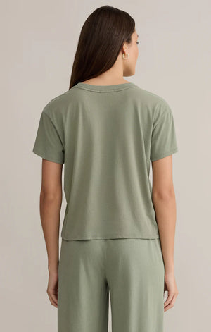 Z SUPPLY Women's Top Z Supply Go To Washed Tee || David's Clothing