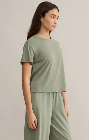 Z SUPPLY Women's Top Z Supply Go To Washed Tee || David's Clothing