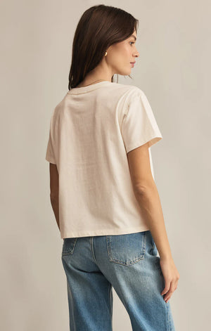 Z SUPPLY Women's Top Z Supply Go To Washed Tee || David's Clothing