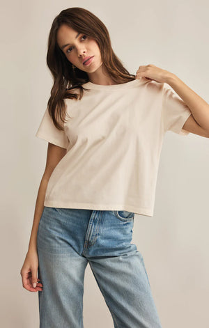 Z SUPPLY Women's Top Z Supply Go To Washed Tee || David's Clothing