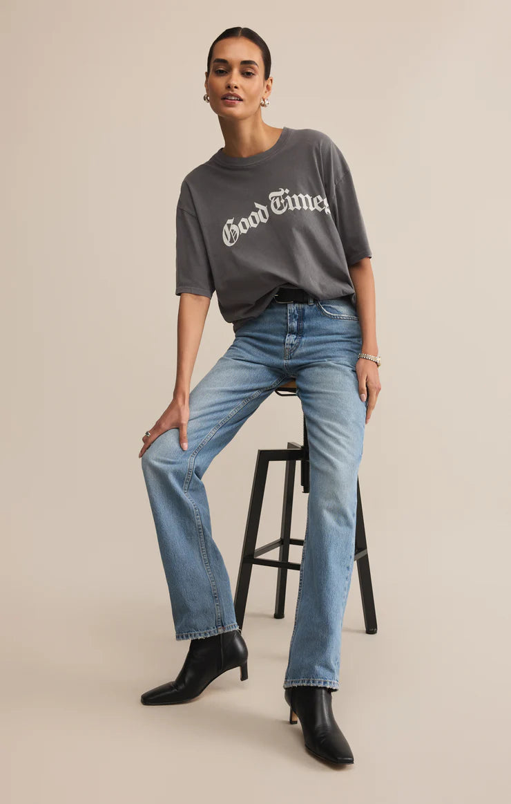 Z SUPPLY Women's Top Z Supply Good Times City Tee || David's Clothing