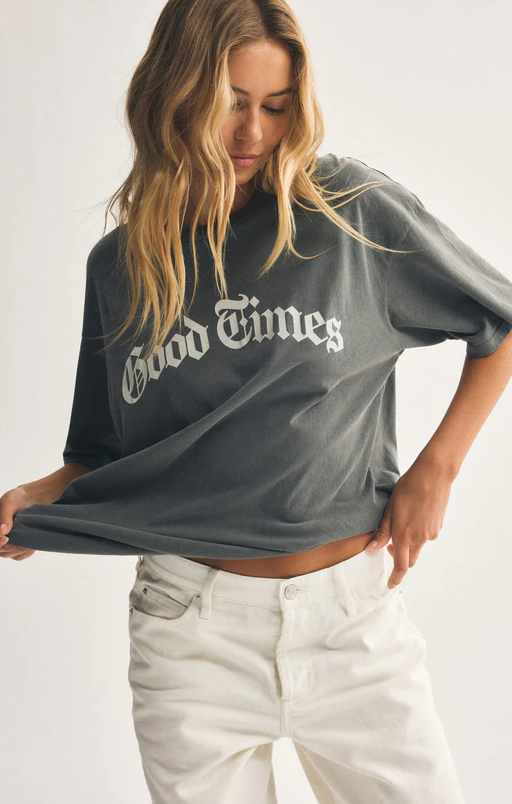 Z SUPPLY Women's Top Z Supply Good Times City Tee || David's Clothing