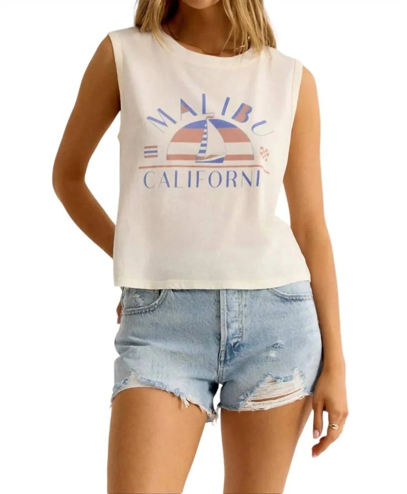 Z SUPPLY Women's Top Z Supply Malibu La Mer Tank || David's Clothing