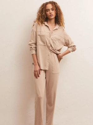Z SUPPLY Women's Top Z Supply Niccola Button Up Top || David's Clothing