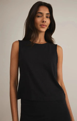 Z SUPPLY Women's Top Z Supply Sloane Textured Slub Top || David's Clothing