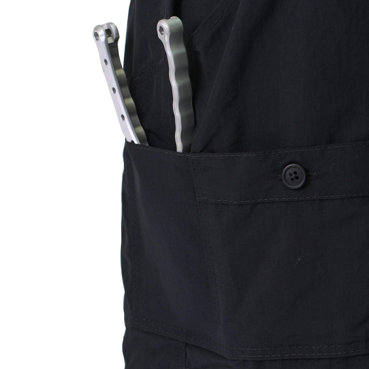 AFTCO MFG Men's Shorts Aftco Original Fishing Shorts -Black || David's Clothing