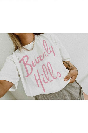 Alphia Women's Tee Beverly Hills Graphic T-shirt || David's Clothing