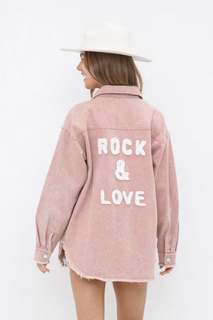 BLUE BUTTERCUP Women Jackets Garment Patchwork Twill Jacket || David's Clothing