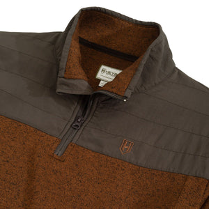 HEYBO OUTDOORS Men's Outerwear Heybo Hybrid 1/4 Zip Pullover || David's Clothing