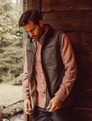 MOUNTAIN KHAKIS Men's Outerwear Mountain Khaki Men's Sullivan Ranch Vest || David's Clothing
